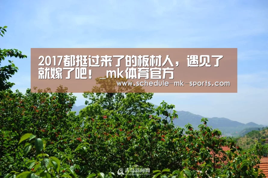 2017都挺过来了的板材人,遇见了就嫁了吧!_mk体育官方(图2) mk体育官方